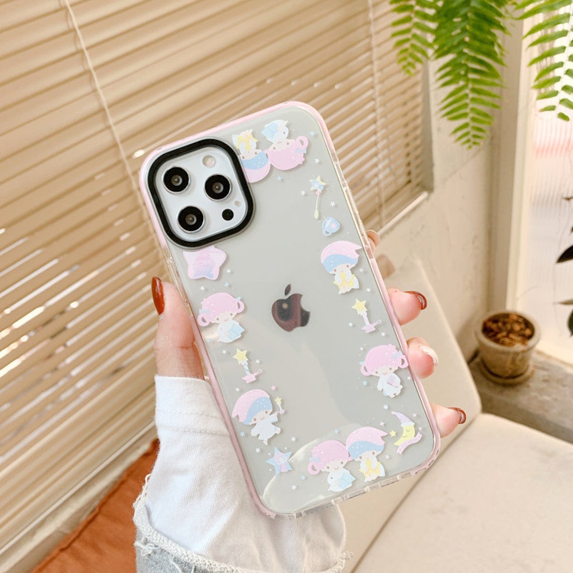 Süße weiße Zimt Hund Pudding Hund schöne Donuts Muster klar Etsy