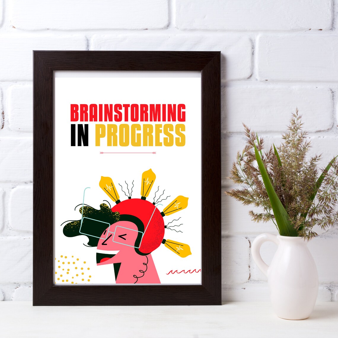 Conference Room Use Sign Brainstorming Session In Progress Etsy