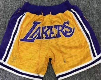black mamba shorts lakers