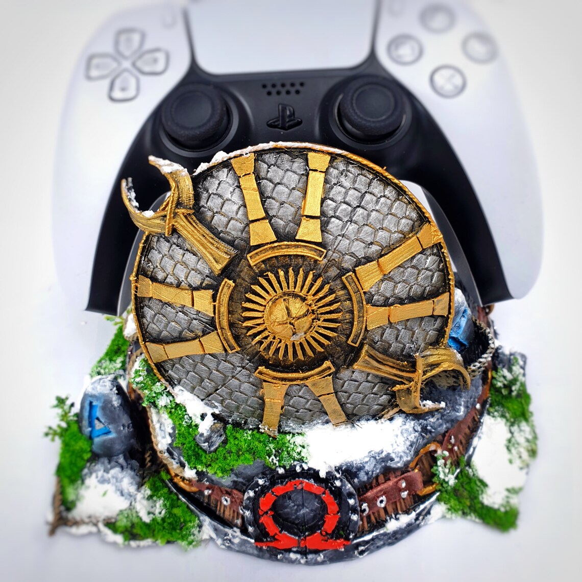 God of War controller stand ps5 and ps4 RARE LIMITED EDITION Etsy