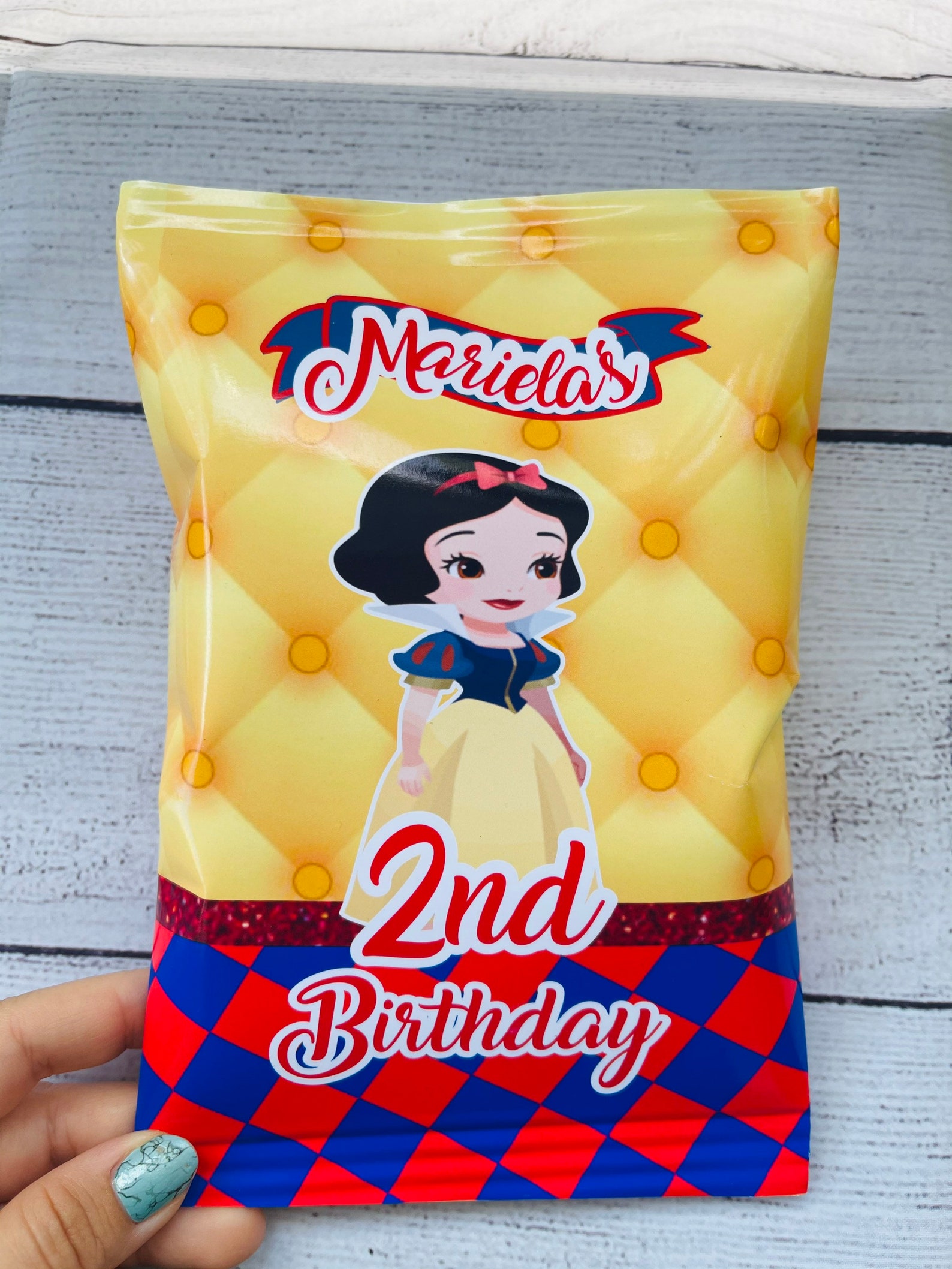 Custom Chip Bags Etsy