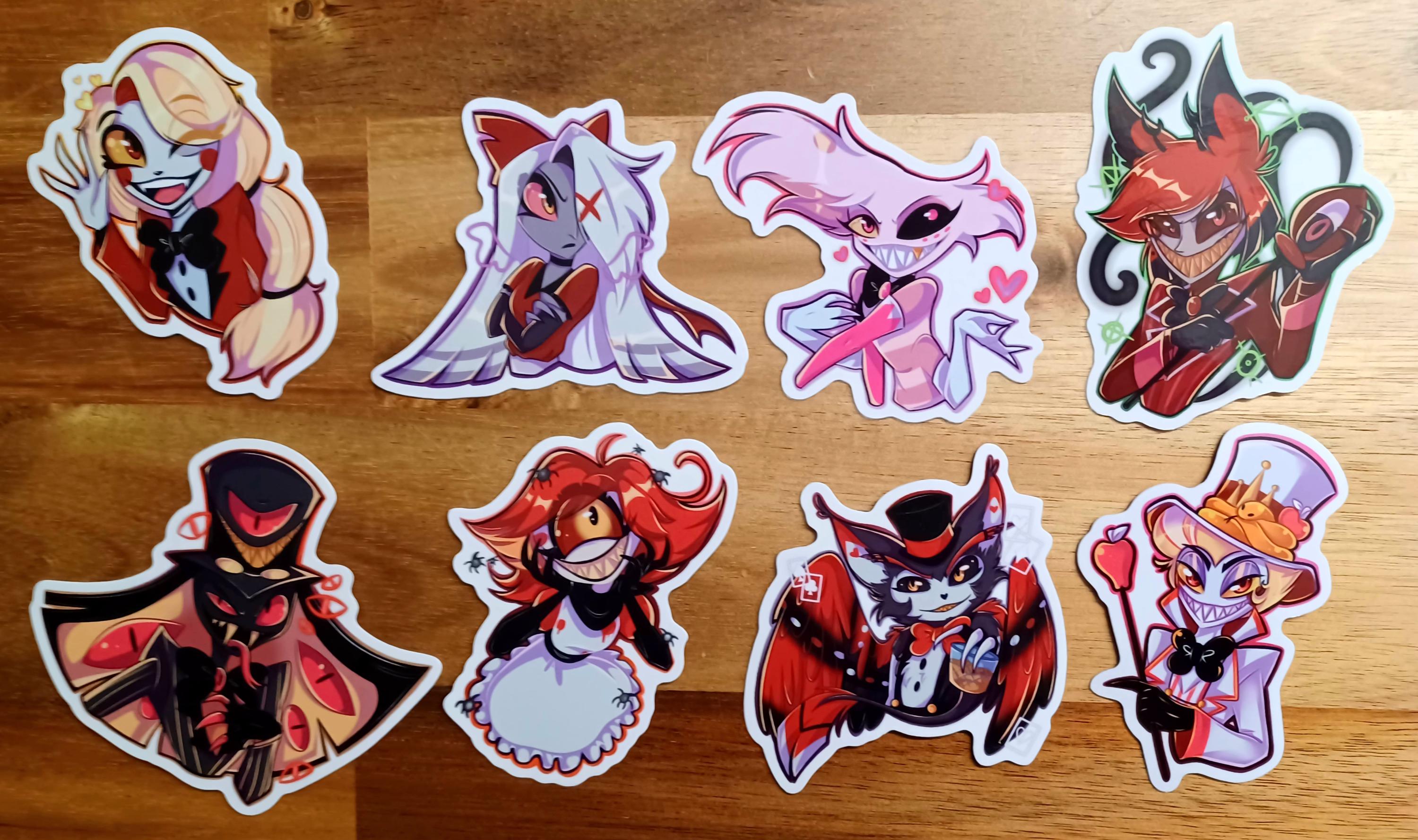 HAZBIN HOTEL キャラクターシール 2枚 HAZBIN HOTEL キャラクターシール 2枚 Amazon.co.jp: ハズビン・ホテル