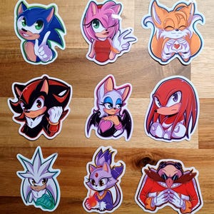Sonic stickers