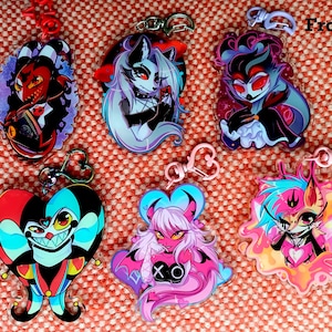 ヘルヴァボス クイーンビー ピンバッジ Queen bee helluva - Etsy 日本