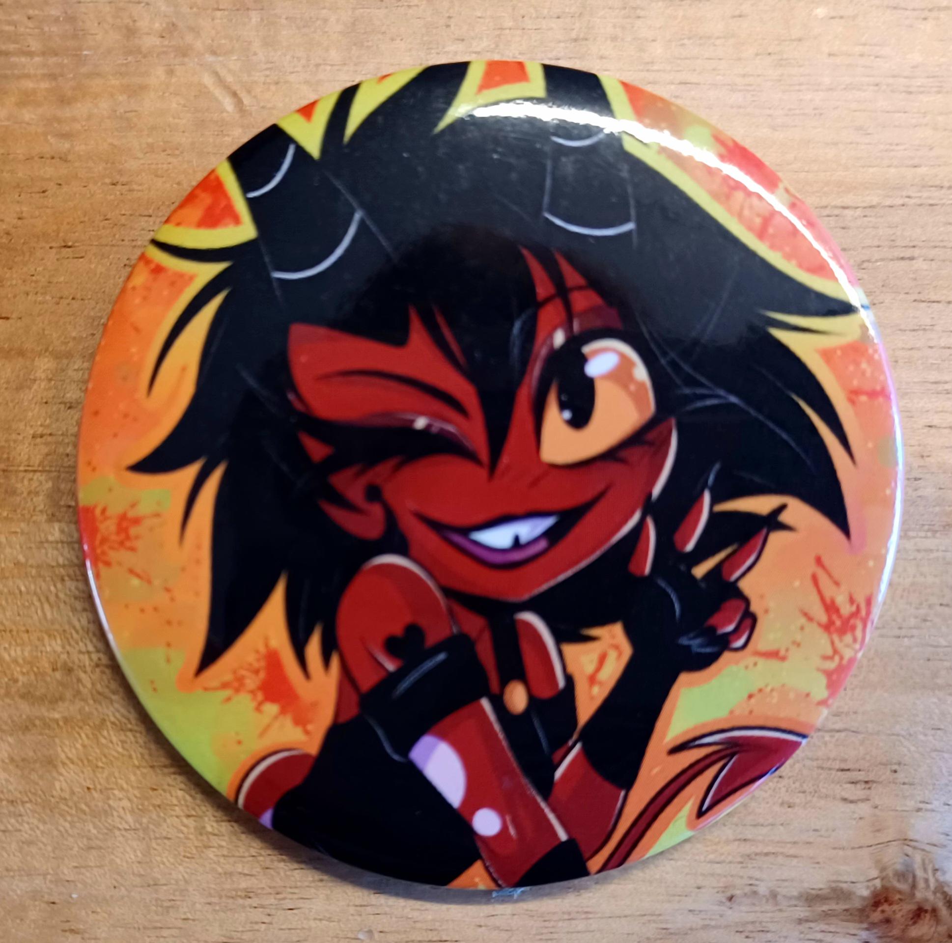 Boss Button Helluva Boss Buttons - Etsy