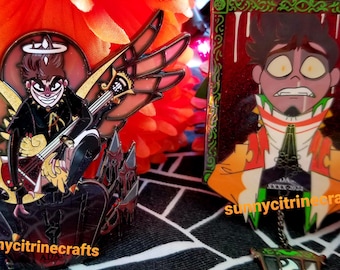 INHAND B GRADES Hellaverse Hazbin Hotel & Sins NYE エナメル ピン