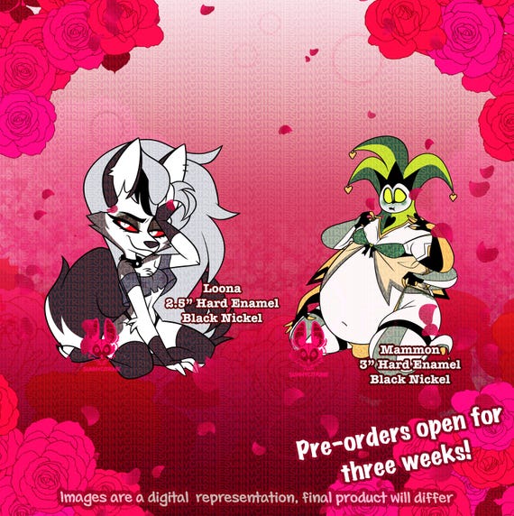 Pre-order! Hell Valentine's Pins Set 2026 - Etsy