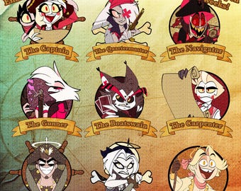 Pre-Order! Pirate Pins Wave 1