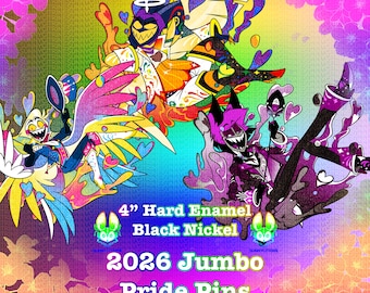 Jumbo Pride pins 2026 Pre-order!