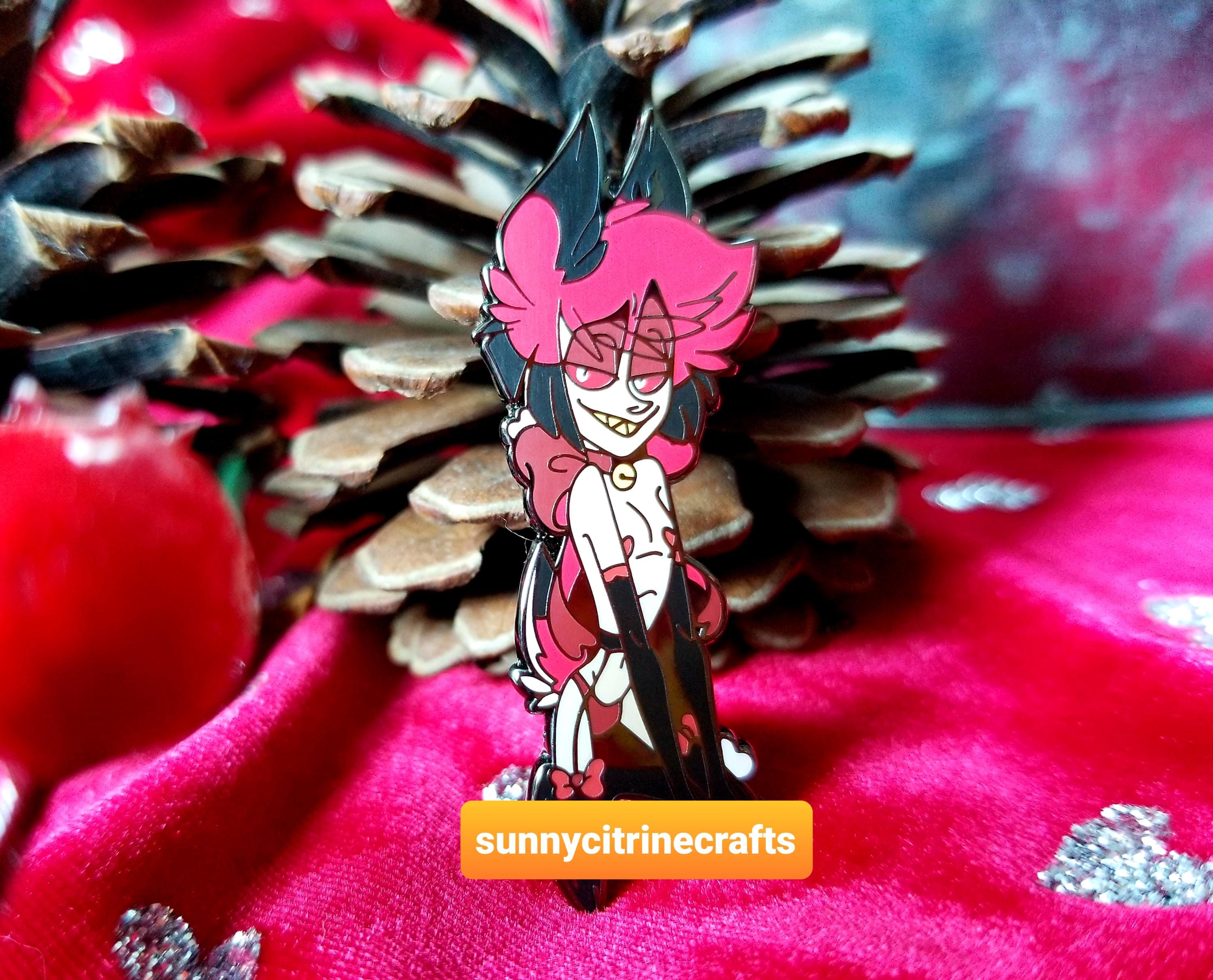 Hazbin Hotel Alastor Valentine's Day ckeychain