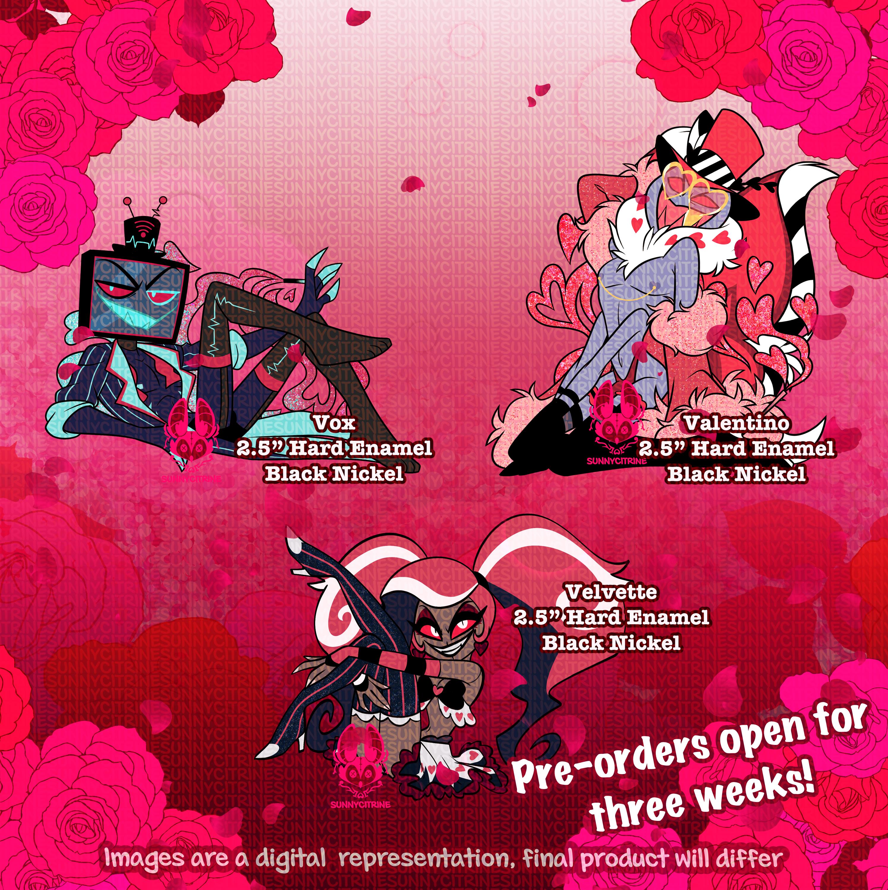 Pre-order! Hell Valentine's Pins Set 2026 - Etsy