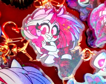 Valentine's Hazbin/Helluva charms