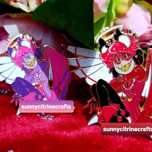 Pre-Order Extras! Hell Valentine&#39;s Pins set Wave 2