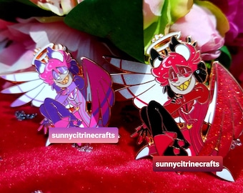 Pre-Order Extras! Hell Valentine&#39;s Pins set Wave 2