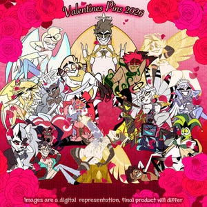 Hazbin hotel pin - Etsy 日本