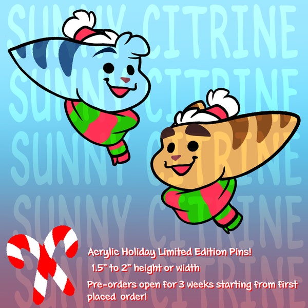 Ratchet and Rivet Christmas Pins pre-order