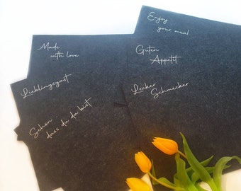 personalisierte Tischsets mit Namen, Tisch-Untersetzer personalisiert, Platzsetmit Spruch , Platzset, Geschenk zum Einzug, Geburtstag