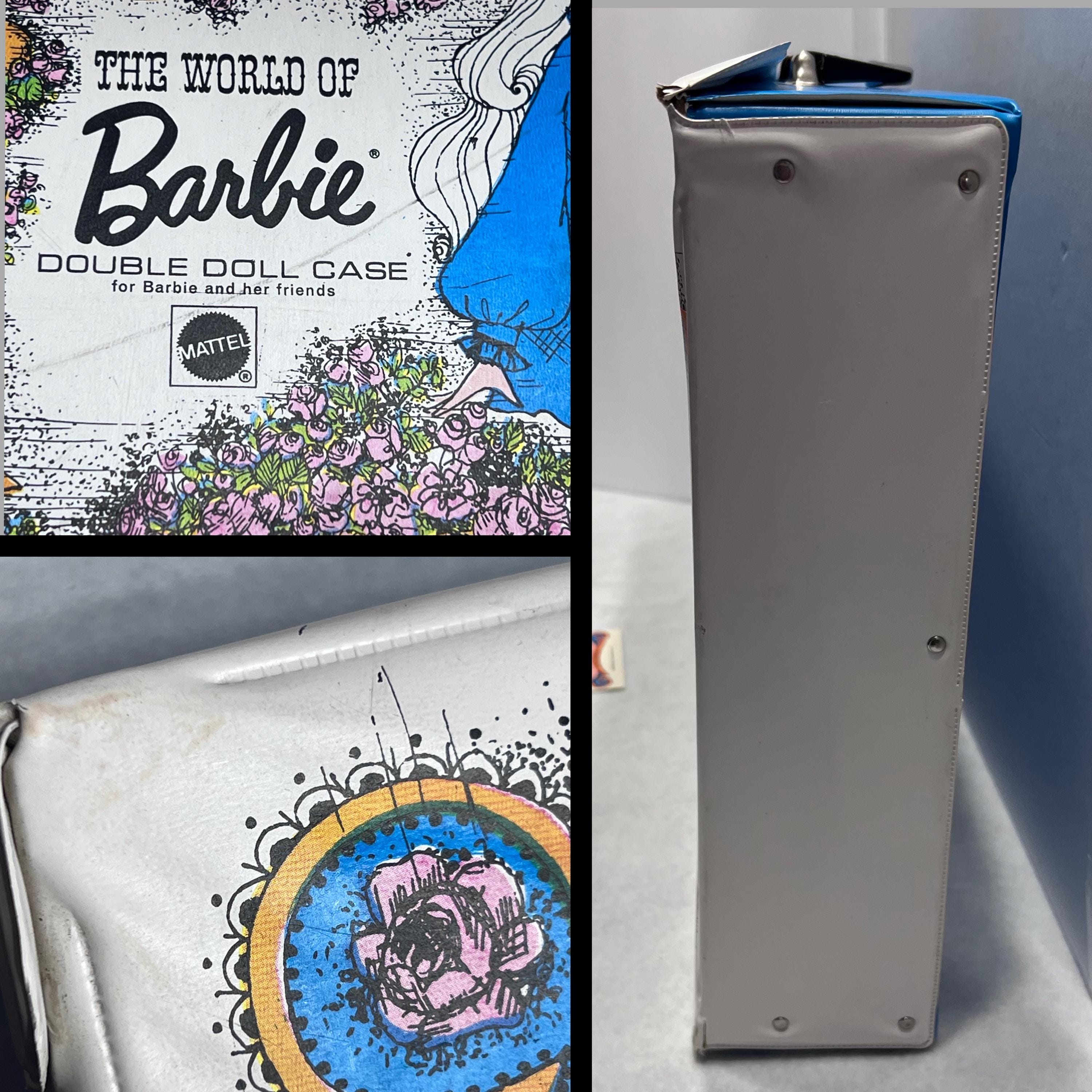 World of Barbie Double Doll Carrying Storage Case. 1007 Vintage