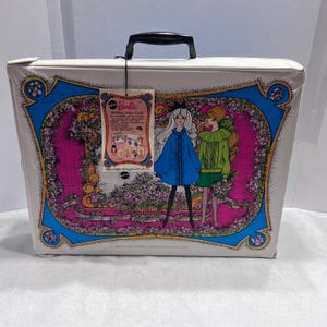World of Barbie Double Doll Carrying Storage Case. 1007 Vintage 1968