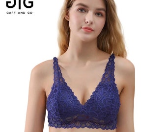 Transgender gepolstertes Bralette - Transgender Spitzen Bralette - Schöne BHs für Transfrauen - Pre-op Trans Frauen Bralette - Kleine kurvige Brust