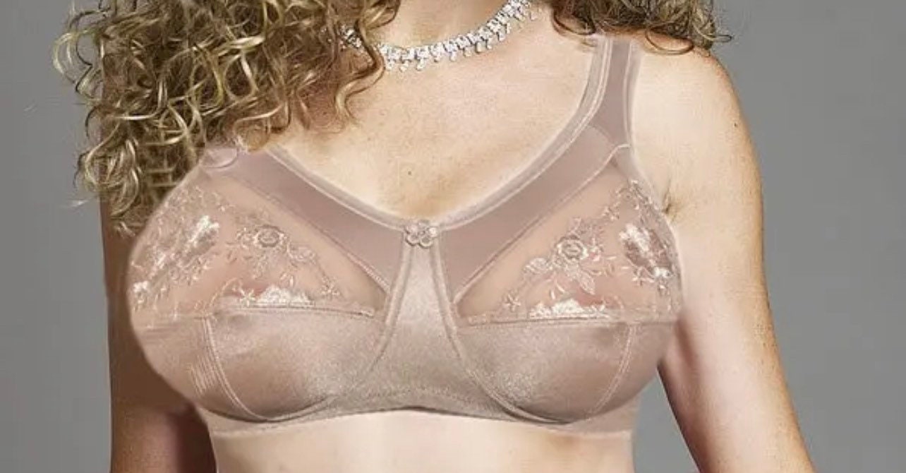 Buy Anbau Special Pocket Bra with Silicone Breast Form False Boobs  Mastectomy B Cup at