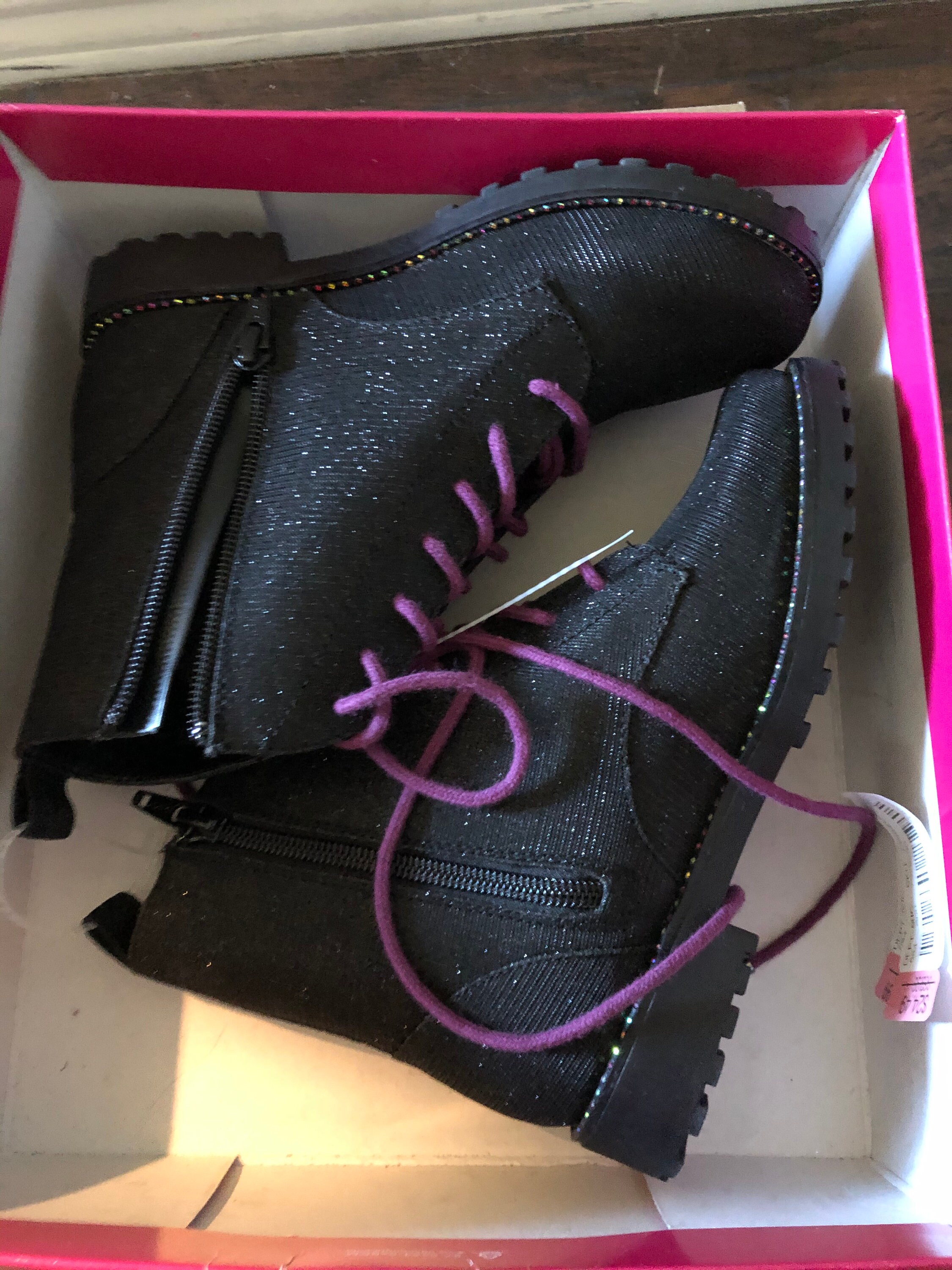 Girls Boots Size 1 Etsy