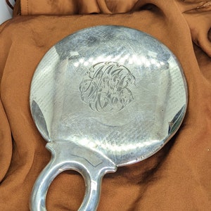 Stunning 1913 Edwardian Era Gorham Sterling Silver Hand Mirror W/ Free US Shipping!