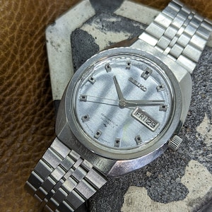Space Age Vintage 1969 Seiko Seikomatic-P 33 Jewel Automatic Men&#39;s Watch Serviced W/ Warranty!