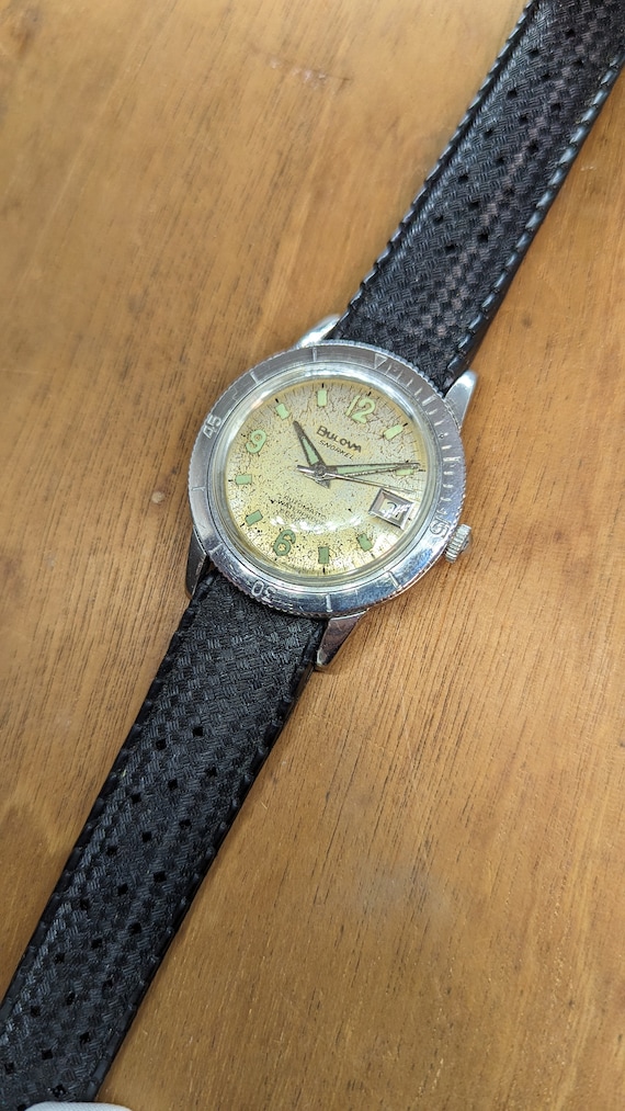 Original Vintage 1966 Bulova Snorkel 666 Devil Div