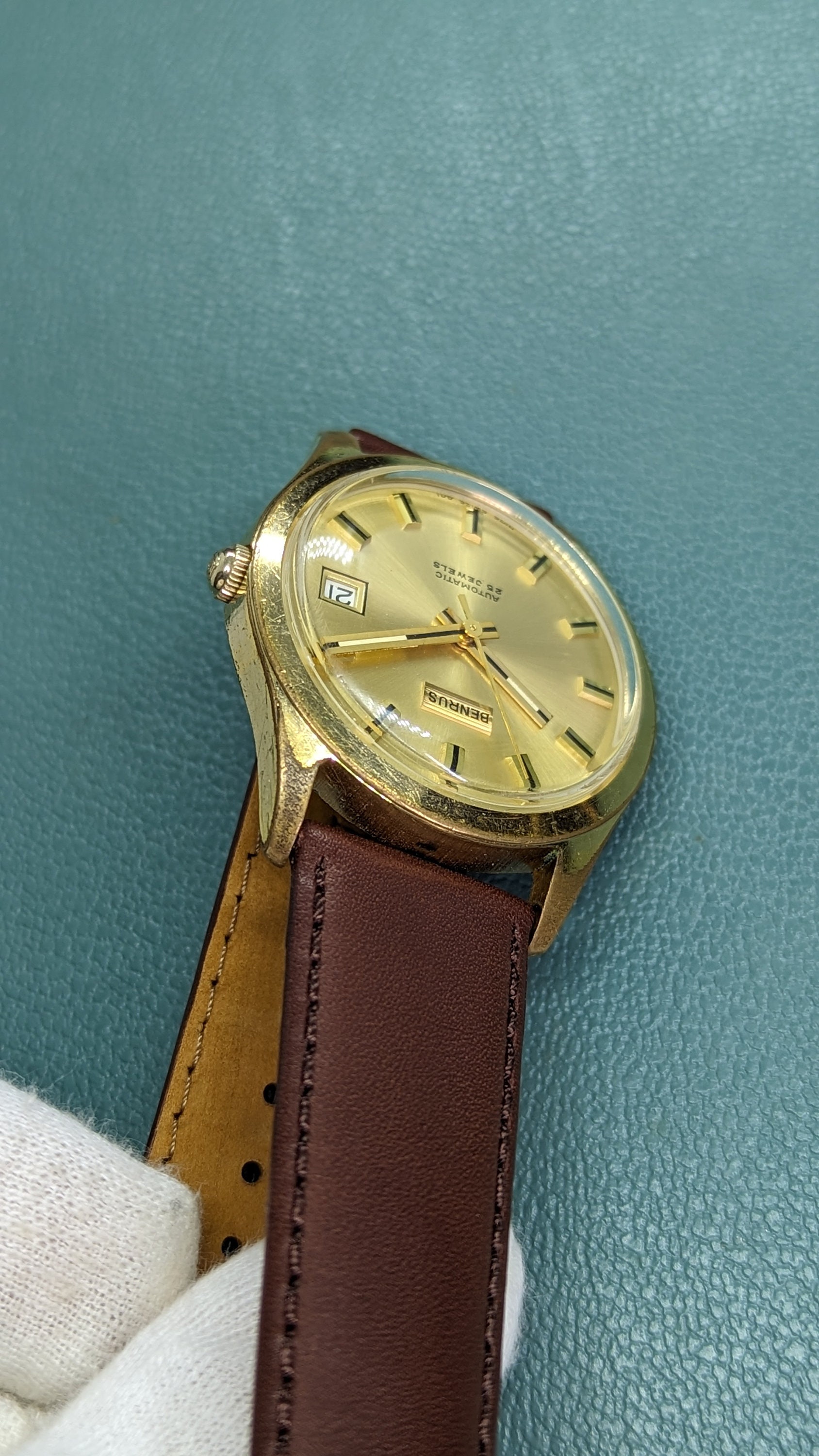 Benrus 25 jewels self winding hot sale