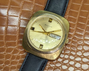 Bulova 23 10k rolled gold plate hot sale