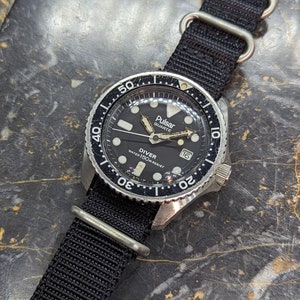 Rare Vintage 1980s (~1985) Pulsar by Seiko 150m Diver Watch