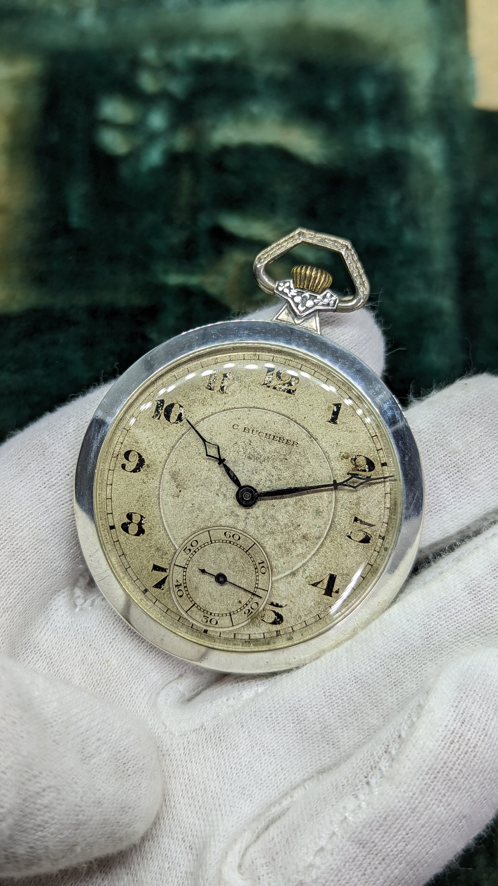 Vintage Bucherer Art Deco watch 1965 Bucherer Ladies Cocktail Watch • 10k Rolled Yellow Gold  main image 2