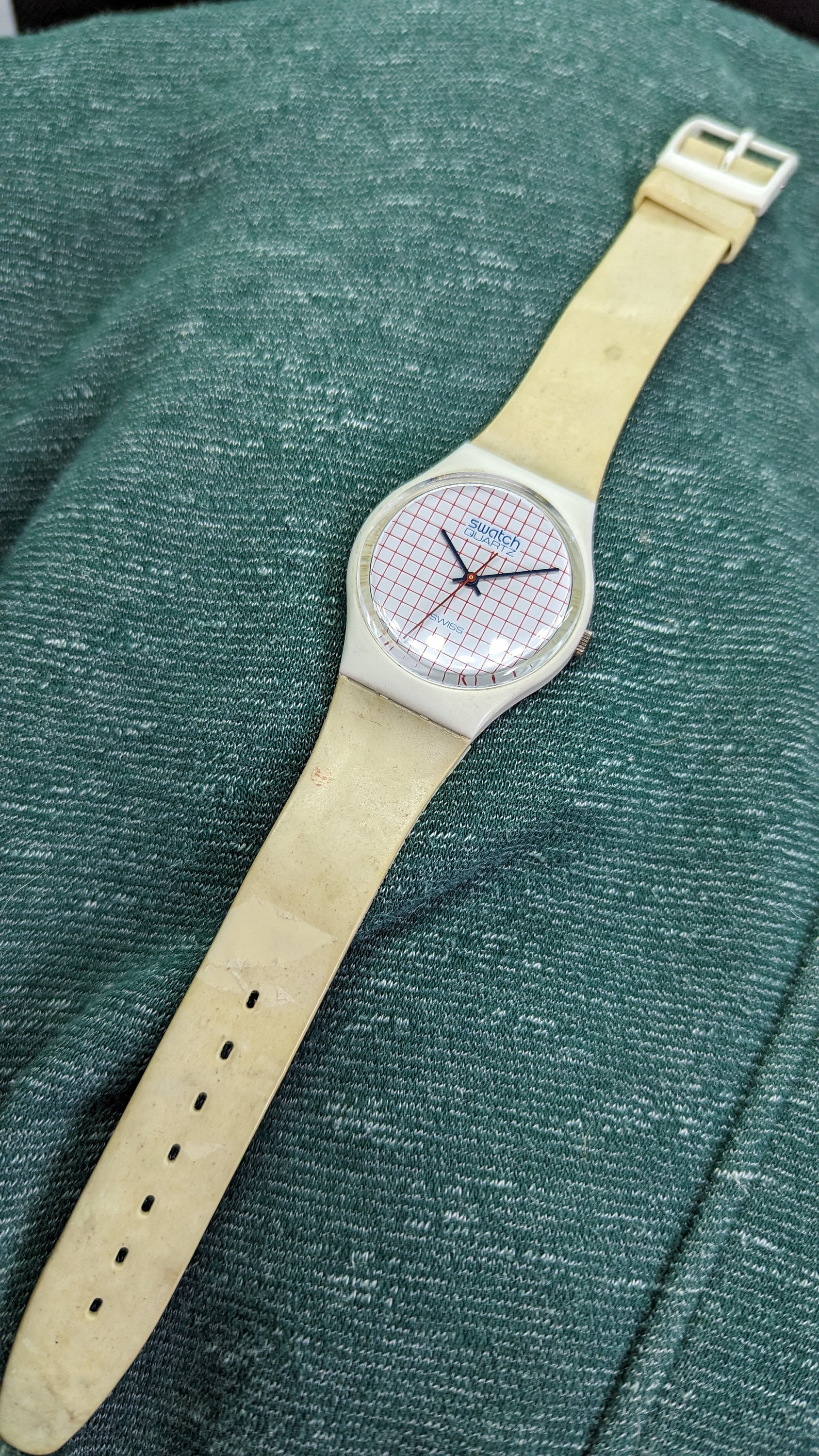 ビンテージ　swatch　7本 1986 Swatch GB709 CLASSIC TWO Watch | 80s RARE Vintage Swatch