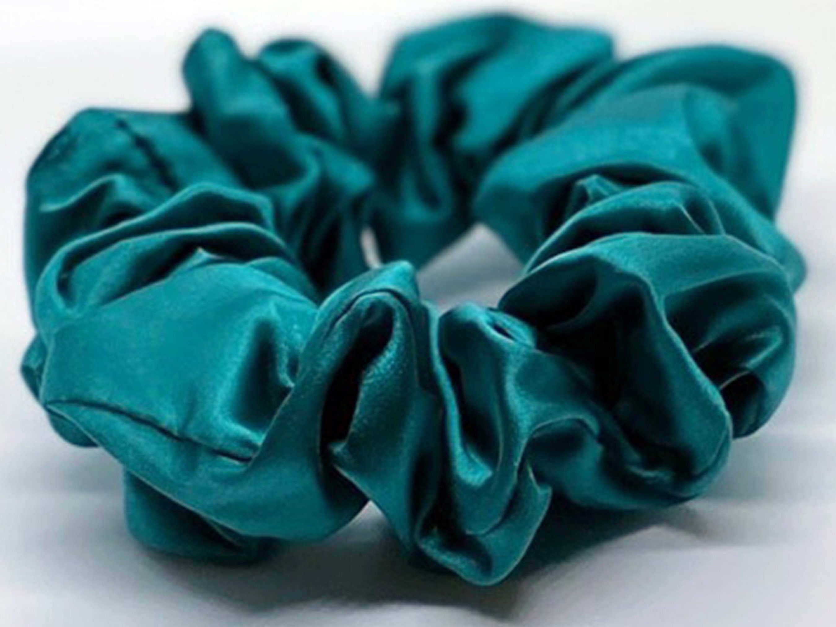 Beautiful Silk Hair Scrunchie 100 Grade A Silk Bobble Etsy