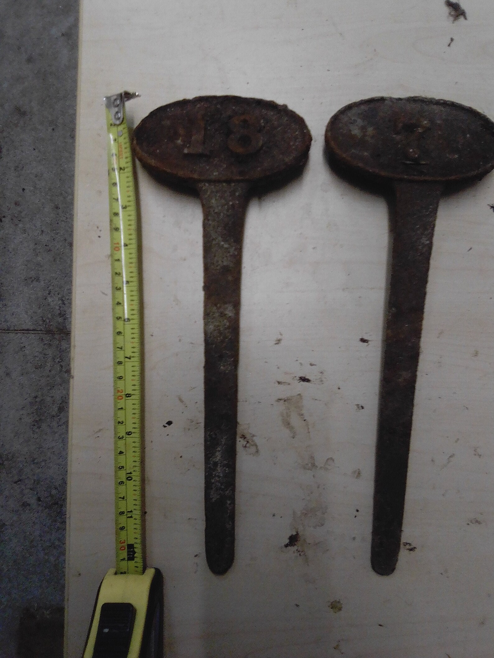 1840 cast iron grave markers Etsy