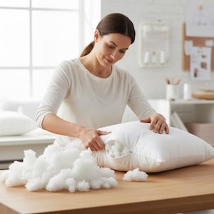 Silikonisierte Faserbällchen Faserkugeln PES-Faserbälle zum Füllen von Kissen ausgestopften Stofftieren Tierbetten Plüschfüllung 2-5-10kg