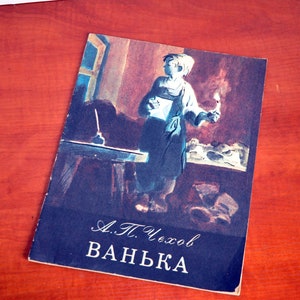 Collection of vintage books for children by Anton Chekhov, 1980s