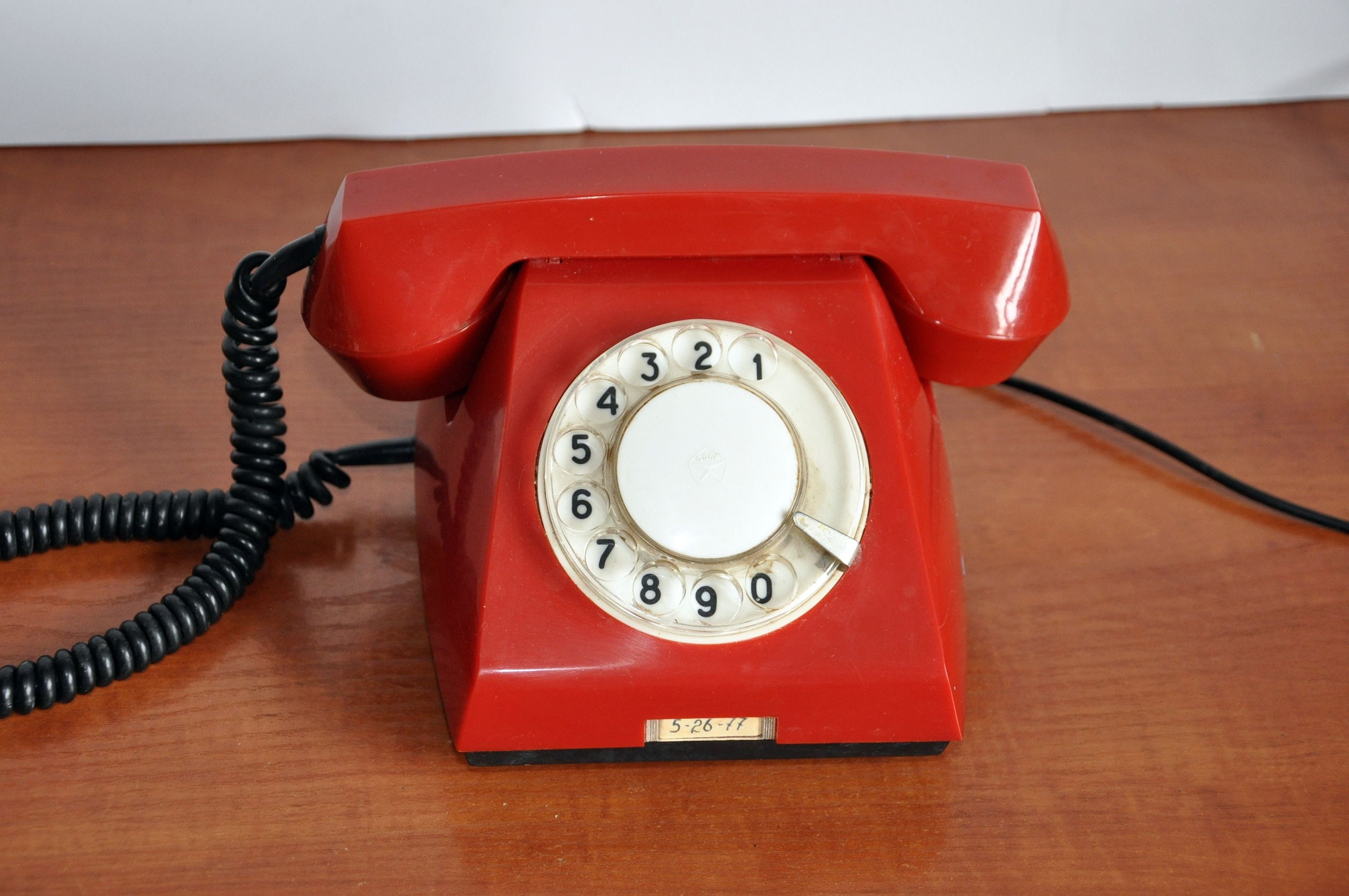 Teléfono Fijo Europeo Antiguo con función de Almacenamiento de números, Teléfono de marcación con Botones Grandes, Retro Teléfono para Oficina  casa,Verde : : Electrónica