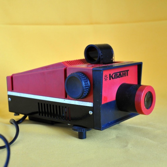 Vintage Soviet Slide Projector KVANT With Electric Lamp, 1980s - Etsy