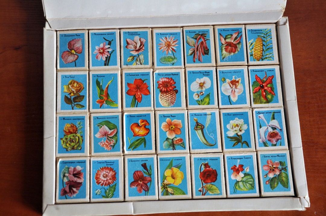 Vintage Rare Soviet Collectible Set of Souvenir Matchboxes, 1980s - Etsy