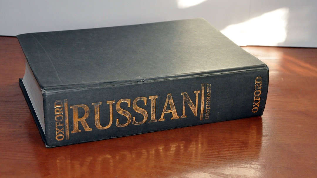 Vintage Oxford Russian-english / English-russian Dictionaries, 1997 - Etsy