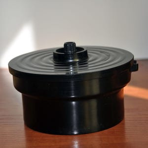 Vintage Soviet 35mm Film Developing Tank | 1980s Bakelite Darkroom Container | USSR Photography Equipment