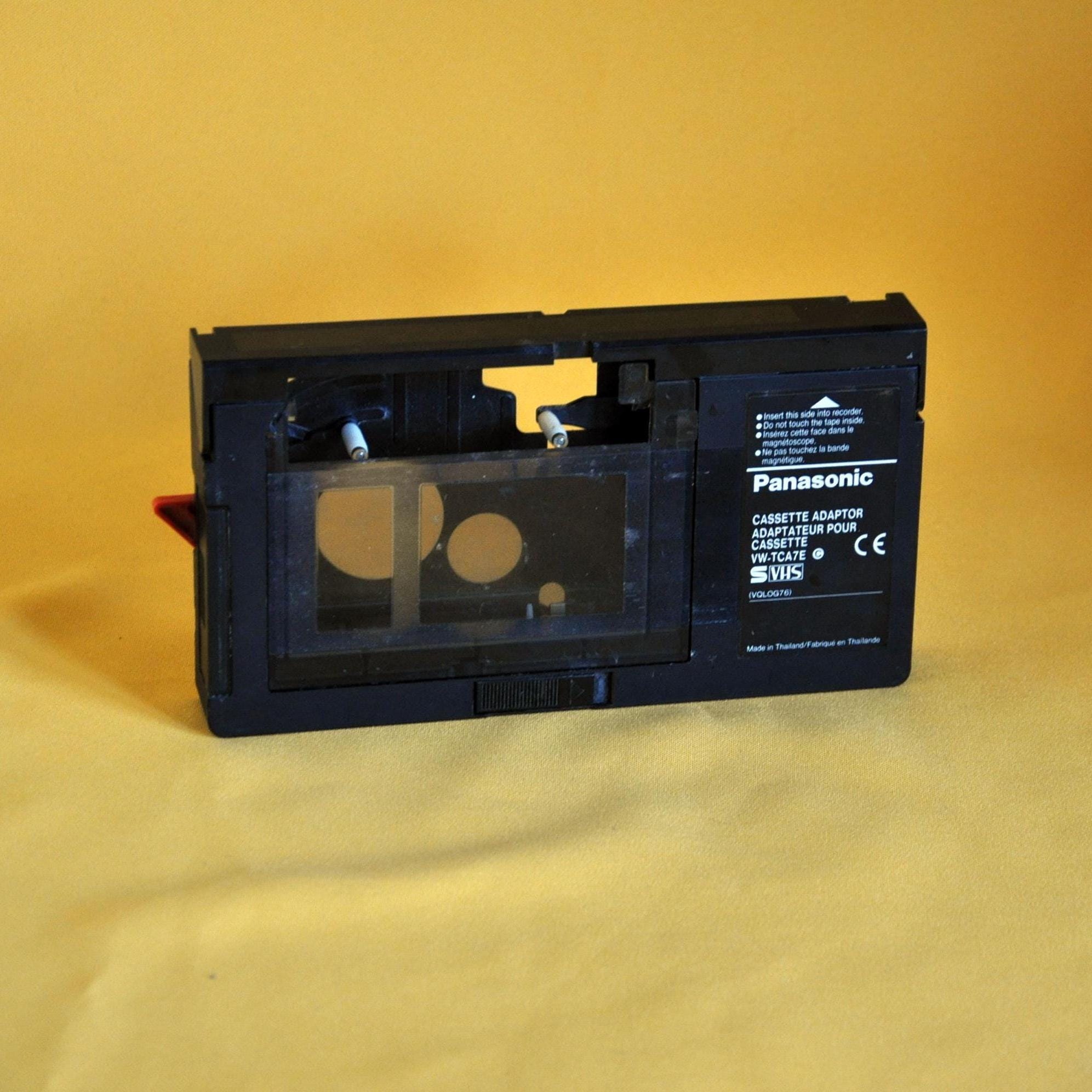 Adaptateur Cassette Panasonic VW-TCA7E Pour VHS/SVHS – Occasion