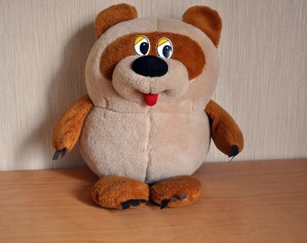 Stuffed Animals & Plushies Toys & Games Vintage Plush Rabbit Orange ...