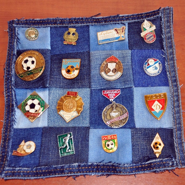 Set of Rare Badges Dynamo Kyiv, 1975