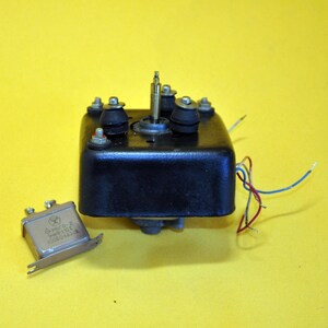 Vintage Soviet Turntable Motor EDG-4 KD1-2 – 1980s – Working Condition – Industrial / Steampunk Component