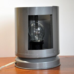 Vintage Soviet Darkroom Red Lamp | 1980s USSR Photo Lab Light | Functional & Industrial Decor image 7
