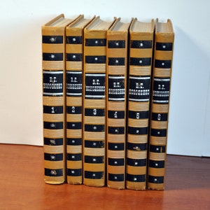Vintage collection of Vladimir Korolenko writings in 6 volumes, 1971