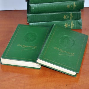 Vintage collection of Ivan Turgenev&#39;s writings in 12 volumes, 1953-1958